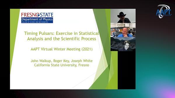 Timing Pulsars: Exercise in Statistical Analysis and the Scientific Process