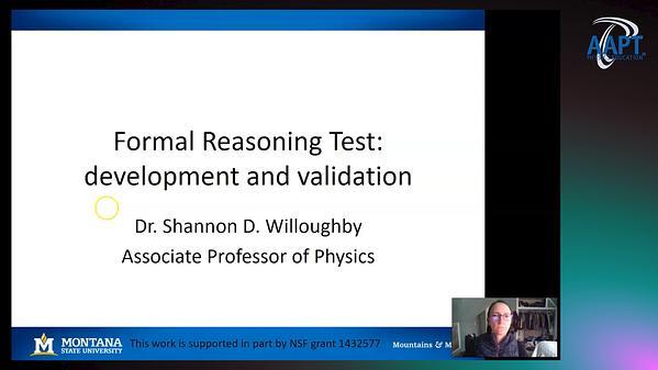 Testing Formal Reasoning Skills: An Updated Approach
