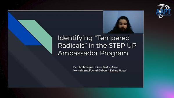 Identifying “Tempered Radicals” in the STEP UP Ambassador Program