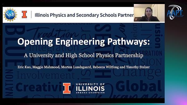 Opening Engineering Pathways: A University and High School Physics Partnership