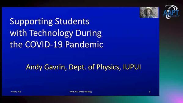 Supporting Students with Technology During the COVID-19 Pandemic