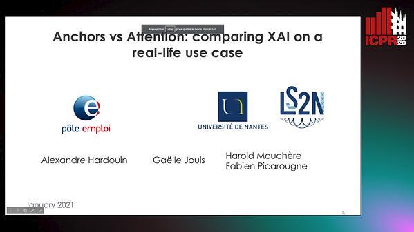 Anchors vs Attention: comparing XAI on a real-life use case