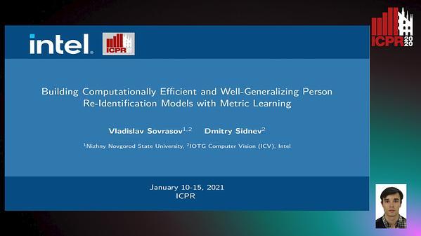 Building Computationally Efficient and Well-Generalizing Person Re-Identification Models with Metric Learning