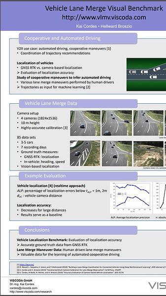 Vehicle Lane Merge Visual Benchmark