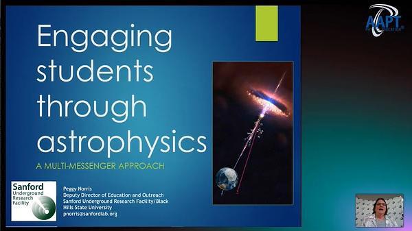 Engaging students through Astrophysics: A Multimessenger Approach