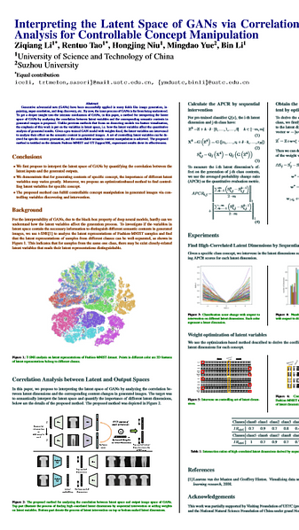 Interpreting the Latent Space of GANs via Correlation Analysis for Controllable Concept Manipulation