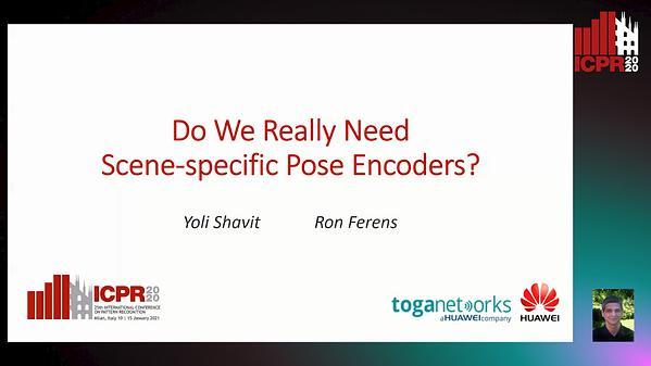 Do We Really Need Scene-specific Pose Encoders?