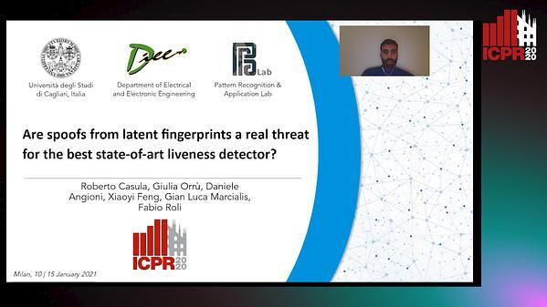 Are Spoofs From Latent Fingerprints a Real Threat for
The Best State-of-art Liveness Detectors?