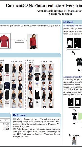 GarmentGAN: Photo-realistic Adversarial Fashion Transfer