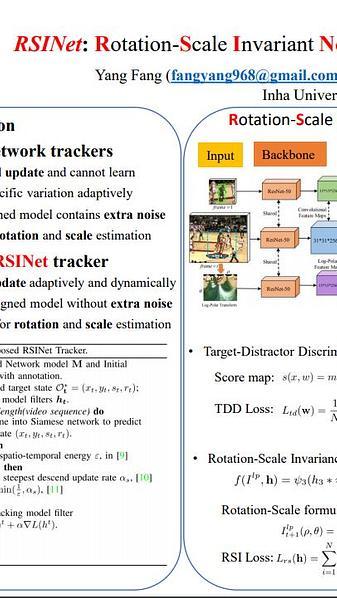RSINet: Rotation-Scale Invariant Network for Online Visual Tracking