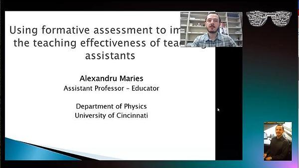 Using formative assessment to improve the teaching effectiveness of teaching assistants