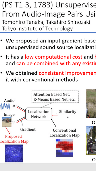 Unsupervised Sound Source Localization From Audio-Image Pairs Using Input Gradient Map