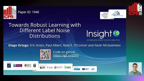 Towards Robust Learning with Different Label Noise Distributions