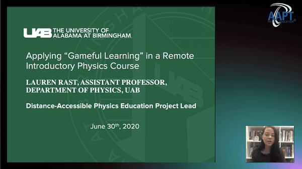 Applying “Gameful Learning” in a Remote Introductory Physics Course