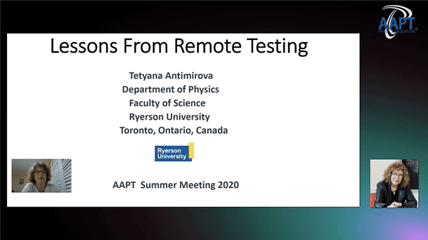 Lessons From Remote Testing