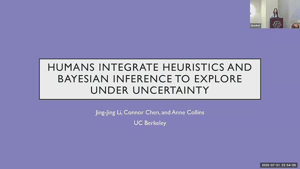 Humans integrate heuristics and Bayesian inference to efficiently explore under uncertainty