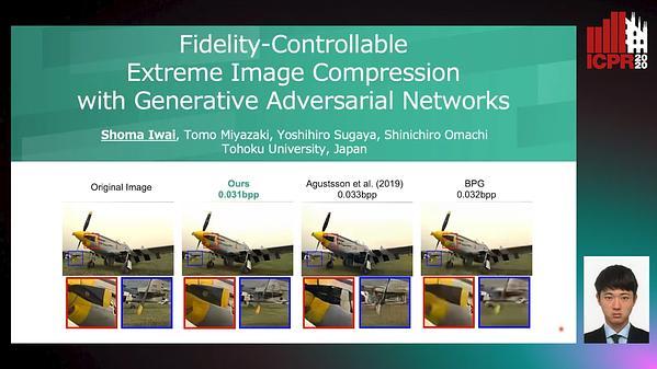 Fidelity-Controllable Extreme Image Compression with Generative Adversarial Networks