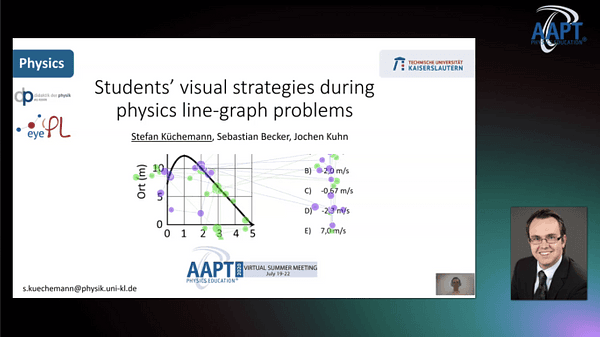 Students’ visual strategies during physics line-graph problems