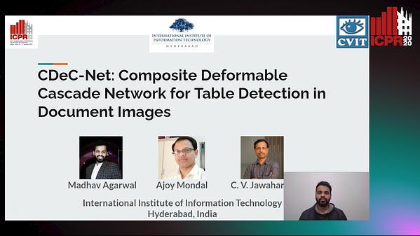 CDeC-Net: Composite Deformable Cascade Network for Table Detection in Document Images