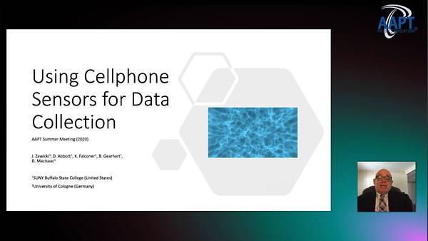 Using Cellphone Sensors for Data Collection