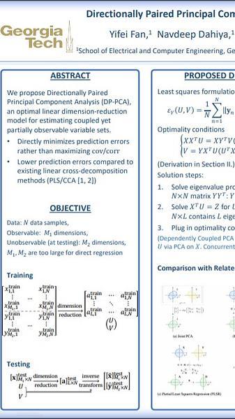 Directionally Paired Principal Component Analysis for Bivariate Estimation Problems
