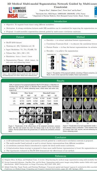 3D Medical Multi-modal Segmentation Network Guided by Multi-source Correlation Constraint