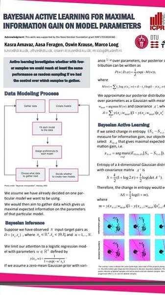 Bayesian Active Learning for Maximal Information Gain on Model Parameters