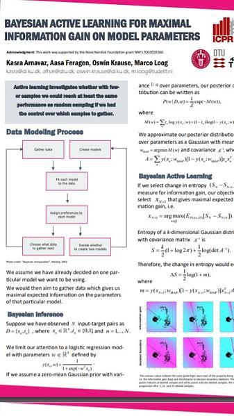 Bayesian Active Learning for Maximal Information Gain on Model Parameters