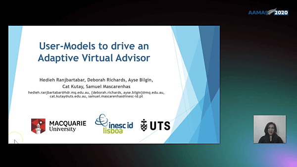 User-Models to drive an Adaptive Virtual Advisor