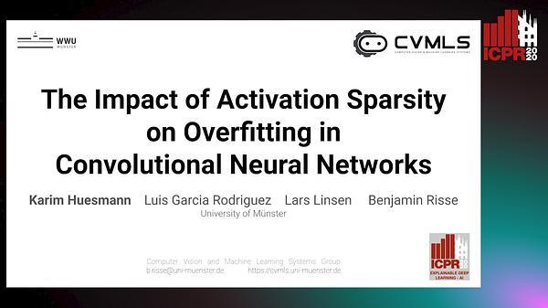 The Impact of Activation Sparsity on Overfitting in Convolutional Neural Networks