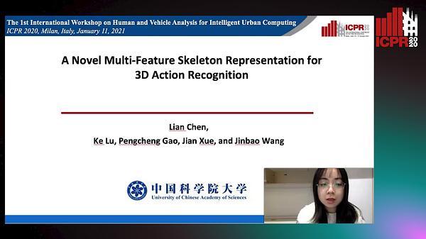 A Novel Multi-Feature Skeleton Representation for 3D Action Recognition