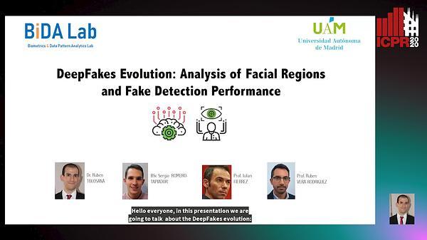 DeepFakes Evolution: Analysis of Facial Regions and Fake Detection Performance