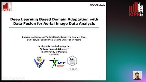 Deep Learning Based Domain Adaptation with Data Fusion for Aerial Image Data Analysis