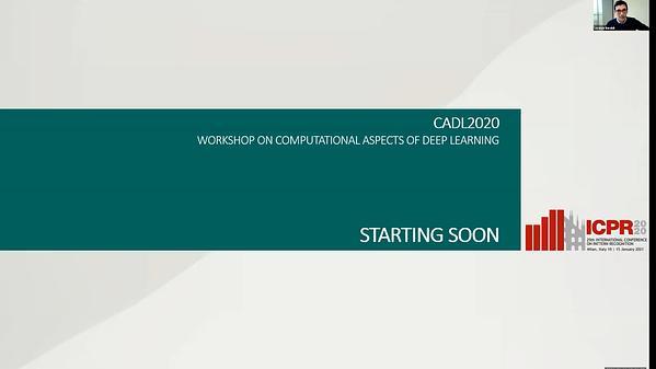 CADL2020 - Workshop on Computational Aspects of Deep Learning