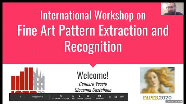 FAPER - International Workshop on Fine Art Pattern Extraction and Recognition