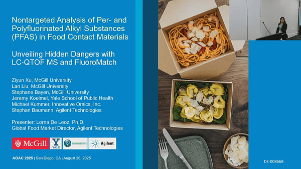 Non-Targeted Analysis of PFAS in Food Contact Materials: Unveiling Hidden Dangers with LC-QTOF MS and FluoroMatch
