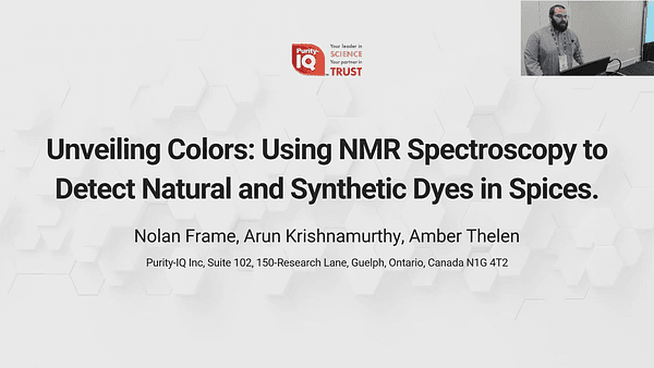 Unveiling Colors: Using NMR Spectroscopy to Detect Natural and Synthetic Dyes in Spices