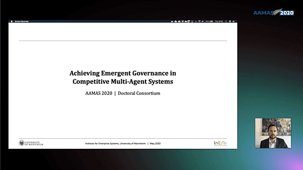 Achieving Emergent Governance in Competitive Multi-Agent Systems