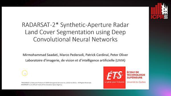 RADARSAT-2 Synthetic-Aperture Radar Land Cover Segmentation using Deep Convolutional Neural Networks