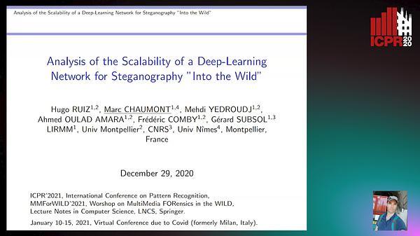 Analysis of the Scalability of a Deep-Learning Network for Steganography "Into the Wild"