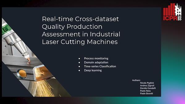 Real-time Cross-dataset Quality Production Assessment in Industrial Laser Cutting Machines