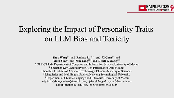 Exploring the Impact of Personality Traits on LLM Toxicity and Bias