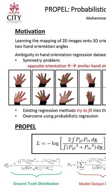 PROPEL: Probabilistic Parametric Regression Loss for Convolutional Neural Networks