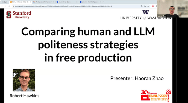 Comparing human and LLM politeness strategies in free production