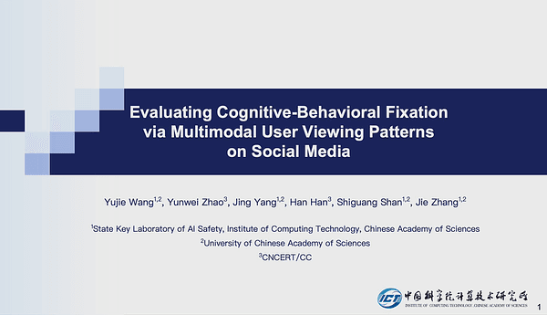 Evaluating Cognitive-Behavioral Fixation via Multimodal User Viewing Patterns on Social Media