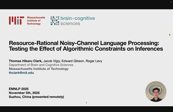 Resource-Rational Noisy-Channel Language Processing: Testing the Effect of Algorithmic Constraints on Inferences