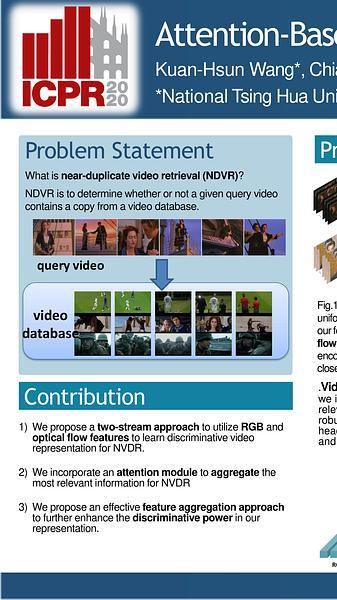 Attention-Based Deep Metric Learning for Near-Duplicate Video Retrieval