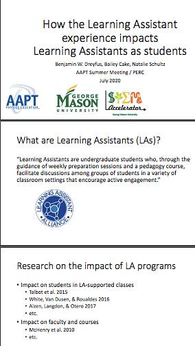 How the Learning Assistant Experience Impacts Learning Assistants as Students