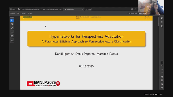 Hypernetworks for Perspectivist Adaptation