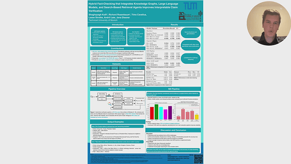 Hybrid Fact-Checking that Integrates Knowledge Graphs, Large Language Models, and Search-Based Retrieval Agents Improves Interpretable Claim Verification